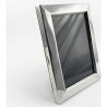 Stylish Plain William Comyns Sterling Silver Photo Frame