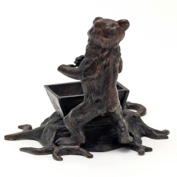 Bronze Reproduction of a Victorian Bear Shaped Salt