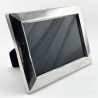 Stylish Plain William Comyns Sterling Silver Photo Frame