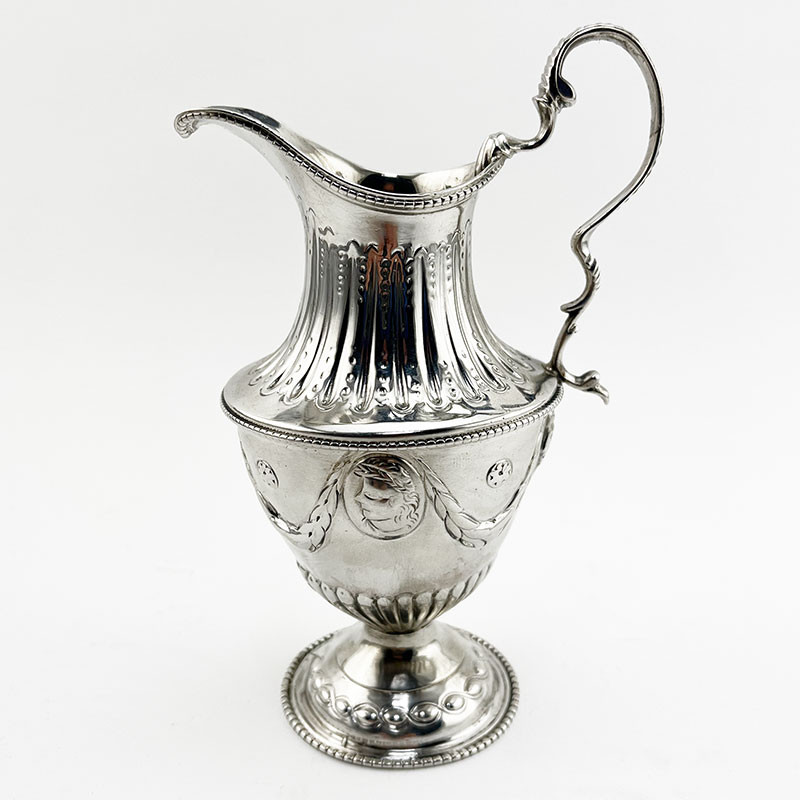 Sterling Silver Georgian Cream Jug with an Inverted Urn Shaped Body (1779)