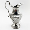 Sterling Silver Georgian Cream Jug with an Inverted Urn Shaped Body