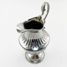 Sterling Silver Georgian Cream Jug with an Inverted Urn Shaped Body