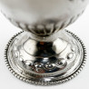 Sterling Silver Georgian Cream Jug with an Inverted Urn Shaped Body