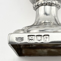 Elegant Edwardian Sterling Silver Peppers