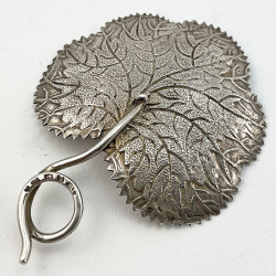 Georgian Sterling Silver Tea Caddy Spoon