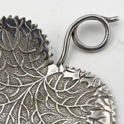 Georgian Sterling Silver Tea Caddy Spoon