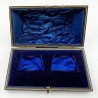 Edwardian Boxed Pair of Sterling Silver Napkin Rings
