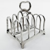 Superb Quality French Christofle Silver Plated Toast Rack (c.1900)