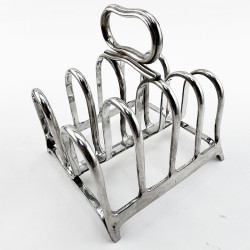 Superb Quality French Christofle Silver Plated Toast Rack