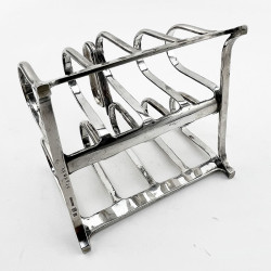 Superb Quality French Christofle Silver Plated Toast Rack
