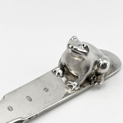 Amusing and Good Gauge Sterling Silver Paper Knife