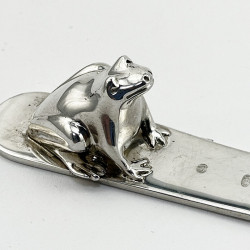 Amusing and Good Gauge Sterling Silver Paper Knife