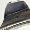 Decorative Victorian Glass and Silver Plated Biscuit Box