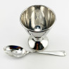 Boxed Sterling Silver Egg Cup Christening Set