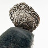 Novelty Sterling Silver Pin Cushion in the Form of a Chair
