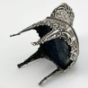 Novelty Sterling Silver Pin Cushion in the Form of a Chair