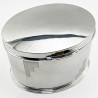 Mappin & Webb Art Deco Style Silver Plated Biscuit or Trinket Box