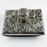 Victorian Sterling Silver Desk Roller Ink Blotter (1891)