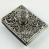 Victorian Sterling Silver Desk Roller Ink Blotter