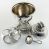 Antique Walker & Hall Silver Plated Egg Coddler