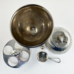 Antique Walker & Hall Silver Plated Egg Coddler