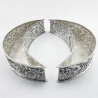 Rare and Unusual Pair of Silver Plated Table Planters (c.1890)