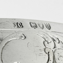 Decorative Victorian Sterling Silver Jewellery or Trinket Box