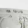 Decorative Victorian Sterling Silver Jewellery or Trinket Box