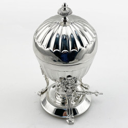 Decorative Late Victorian Silver Plated Egg Coddler (c.1895)