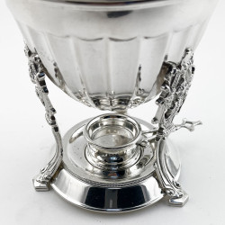 Decorative Late Victorian Silver Plated Egg Coddler