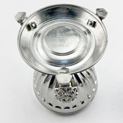 Decorative Late Victorian Silver Plated Egg Coddler