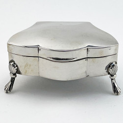 Plain Rectangular Sterling...