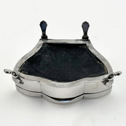 Plain Rectangular Sterling Silver Jewellery or Trinket Box