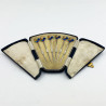 Boxed Set of Six Sterling Silver and Enamel Cocktail Picks (1928)