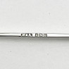 Boxed Set of Six Sterling Silver and Enamel Cocktail Picks