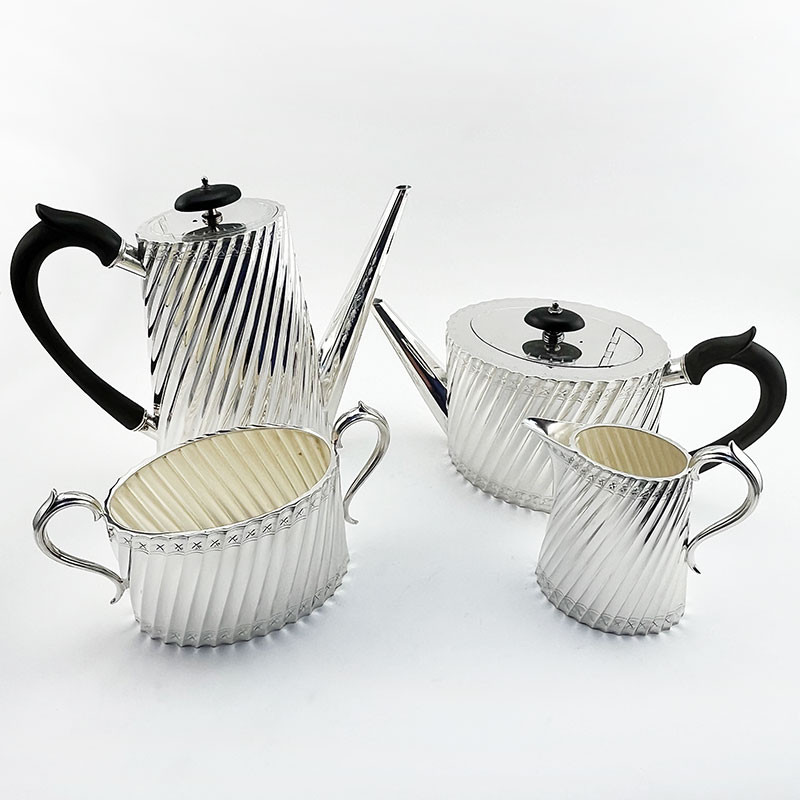 Victorian Four Piece Silver Plated Tea and Coffee Set (c.1890)