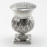 Edwardian Sterling Silver Thistle Style Pepper Pot (1903)
