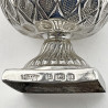 Edwardian Sterling Silver Thistle Style Pepper Pot