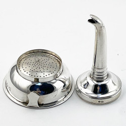 Vintage Sterling Silver Wine Funnel