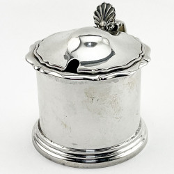 Atkin Brothers Sterling Silver Mustard Pot