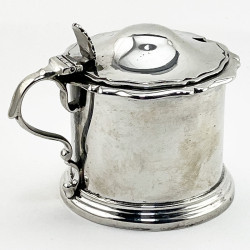 Atkin Brothers Sterling Silver Mustard Pot (1913)