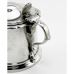Atkin Brothers Sterling Silver Mustard Pot