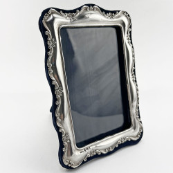 Pretty Edwardian Sterling Silver Photo Frame