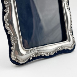 Pretty Edwardian Sterling Silver Photo Frame