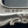 Pretty Edwardian Sterling Silver Photo Frame