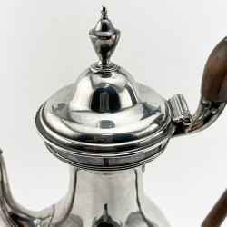 Elegant Georgian Old Sheffield Plate Coffee Pot