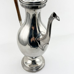 Elegant Georgian Old Sheffield Plate Coffee Pot