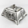 Mappin & Webb Regimental Sterling Silver Trinket Box or Casket