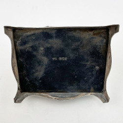 Mappin & Webb Regimental Sterling Silver Trinket Box or Casket