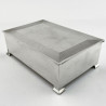 Rectangular Sterling Silver Cigarette or Trinket Box